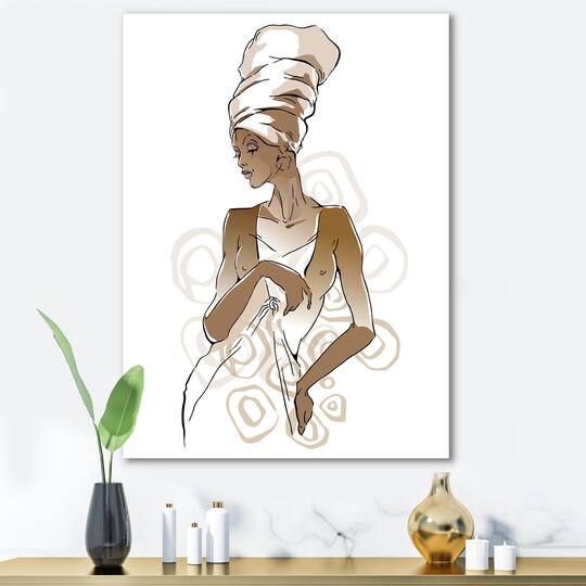 Designart - African American Woman Portraits